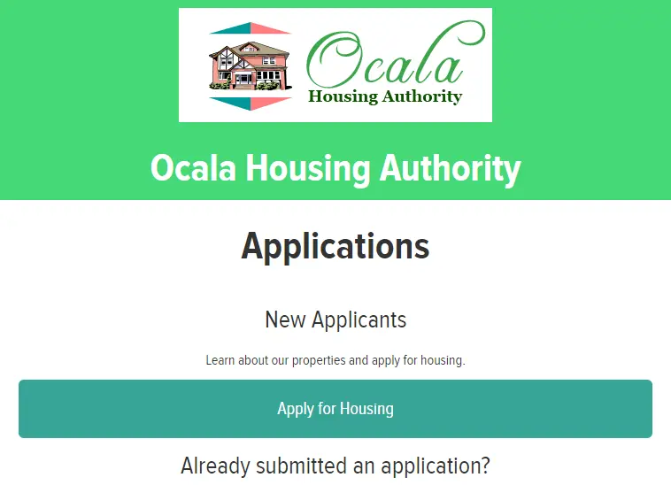 ocala housing authority application,