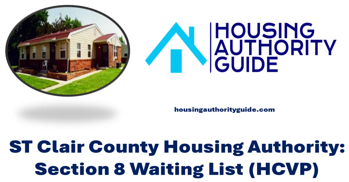 ST Clair County Housing Authority Section 8 Waiting list (HCVP)