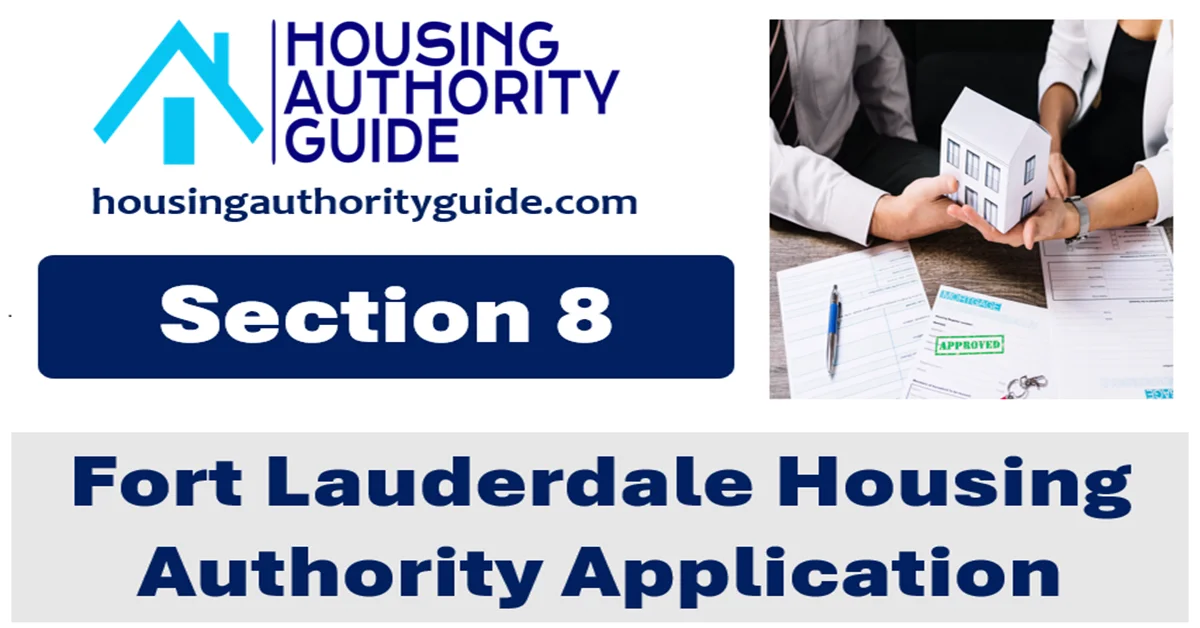 Fort Lauderdale Housing Authority Application Section 8