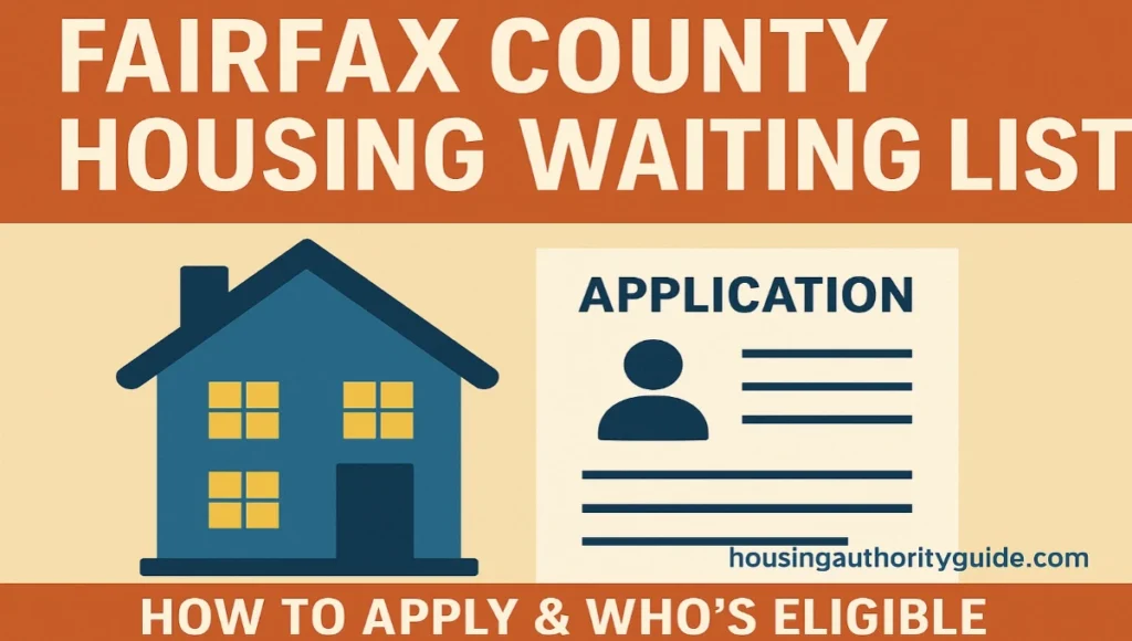 fairfax county housing waiting list