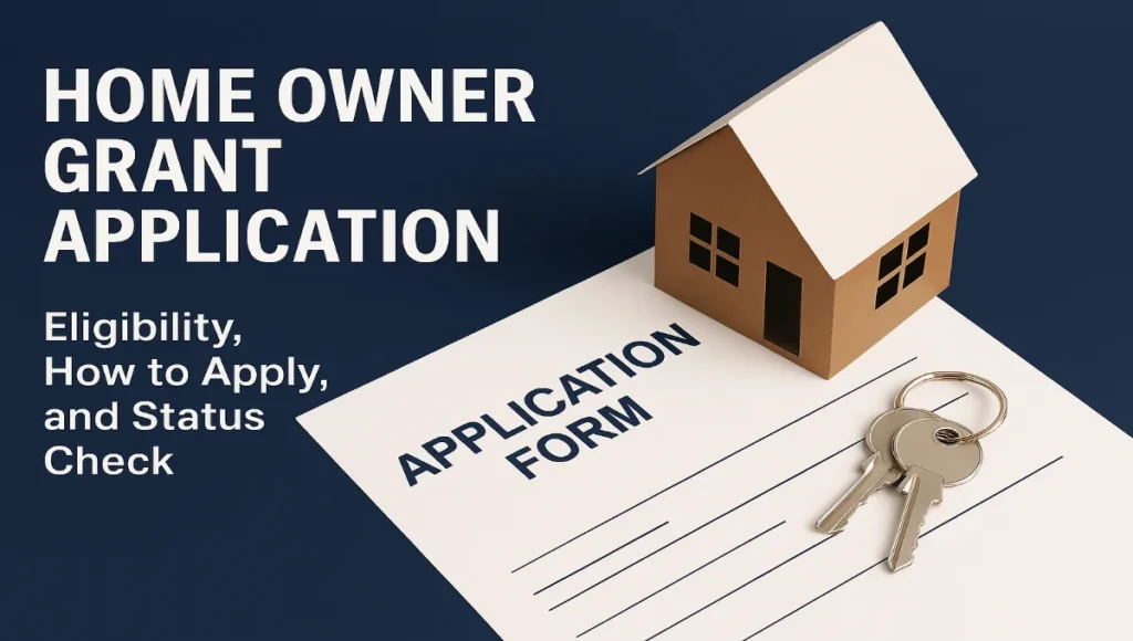 home owner grant application